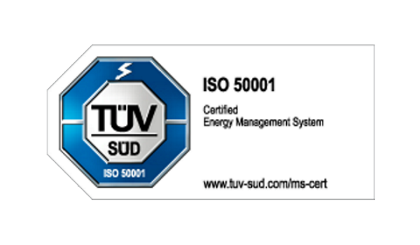 The text "ISO-50001-Logo-EN" does not require translation as it is a specific term referring to the ISO 50001 logo in English. In Dutch, it would remain the same: "ISO-50001-Logo-EN." If you need any additional context or information about ISO 50001, feel free to ask!