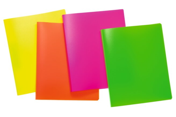 [Translate to Nederlandse:] Ringbücher in vier Neon-Farben von HERMA