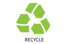 Duurzame etiketten: Icon Recycle