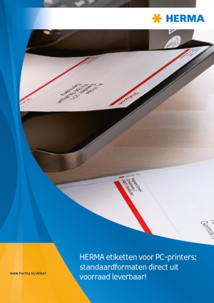 Prospect-download: Voorpagina prospectus bladenetiketten, Nederlands