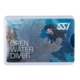 Karte für den Open Water Diver Kurs von SSI, mit einem Taucher und Korallen im Hintergrund.