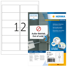 HERMA SPECIAL A4 etiketten verwijderbaar