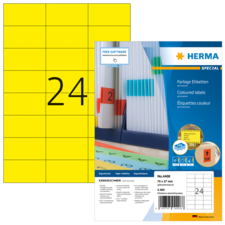 HERMA SPECIAL A4 gekleurde etiketten