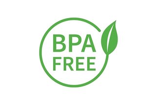 Icon BPA-vrij, zonder Bisfenol-A, voor thermo-etiketten