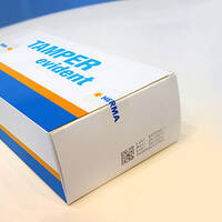 Tamper Evident Etiket op HERMA-verpakking, originele sluiting