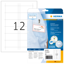 HERMA SPECIAL A4 insteek-naamplaatjes