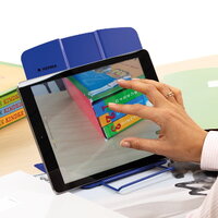 Leesstandaard met tablet