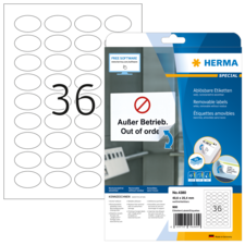 HERMA SPECIAL A4 etiketten verwijderbaar