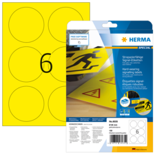 HERMA SPECIAL A4/A3 folie-etiketten geel