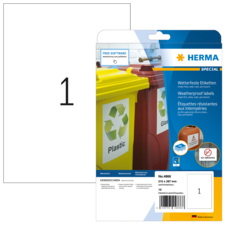 HERMA SPECIAL A4 inkjet-etiketten