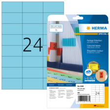 HERMA SPECIAL A4 gekleurde etiketten