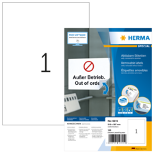 HERMA SPECIAL A4 etiketten verwijderbaar
