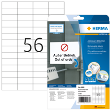 HERMA SPECIAL A4 etiketten verwijderbaar