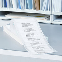 Ononderbroken bedrukte computerlabels