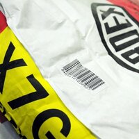 Laseractiveerbare etiketten: Barcode etiket op de cementzak