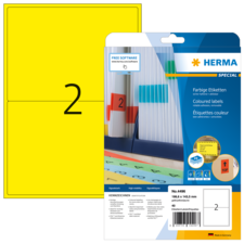 HERMA SPECIAL A4 gekleurde etiketten