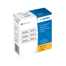 HERMA nummer etiketten