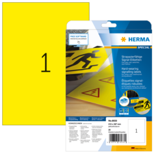 HERMA SPECIAL A4/A3 folie-etiketten geel