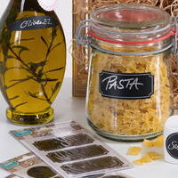 Zelfklevend etikett voor labeling met krijt
