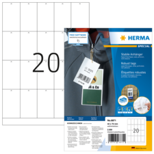 HERMA SPECIAL A4 stevige labelhangers