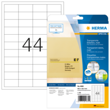 HERMA SPECIAL A4 folie-etiketten transparant mat