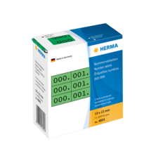 HERMA nummer etiketten