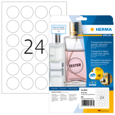HERMA SPECIAL A4 folie-etiketten transparant glashelder