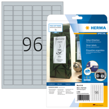 HERMA SPECIAL A4 folie-etiketten zilver