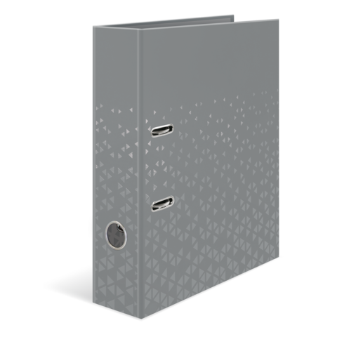 Grauer, rechteckiger USB-Hub mit zwei USB-C-Anschlüssen und einem runden Anschluss auf der Vorderseite.