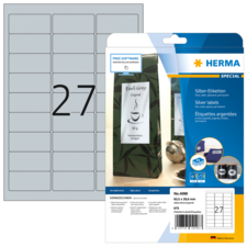 HERMA SPECIAL A4 folie-etiketten zilver