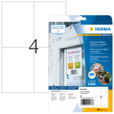 HERMA SPECIAL A4 folie-etiketten wit