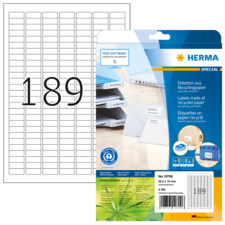 HERMA SPECIAL A4 recycling etiketten