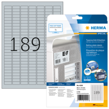 HERMA SPECIAL A4 typeplaatje-etiketten